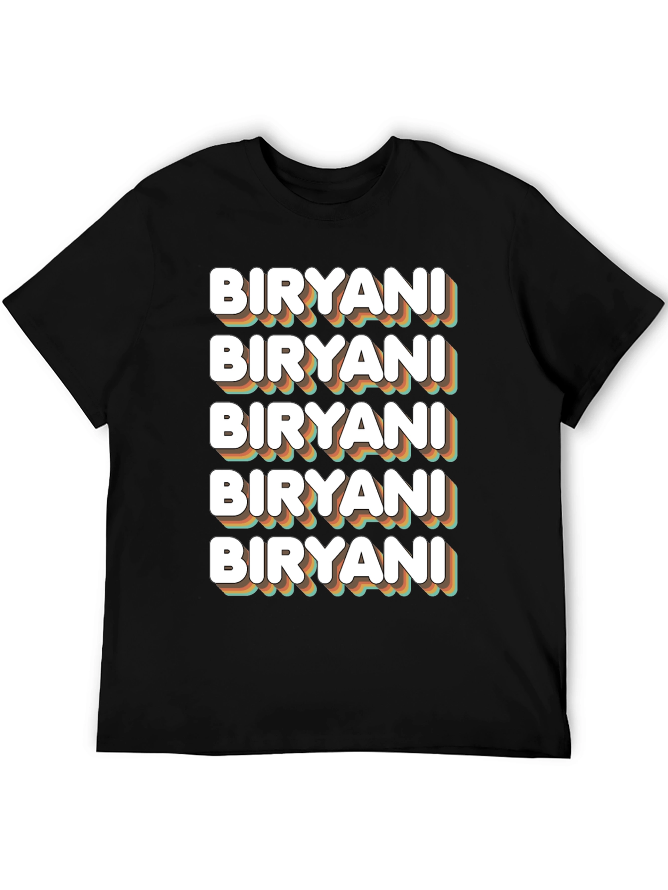 Biryani Lover T-Shirt - Retro Style