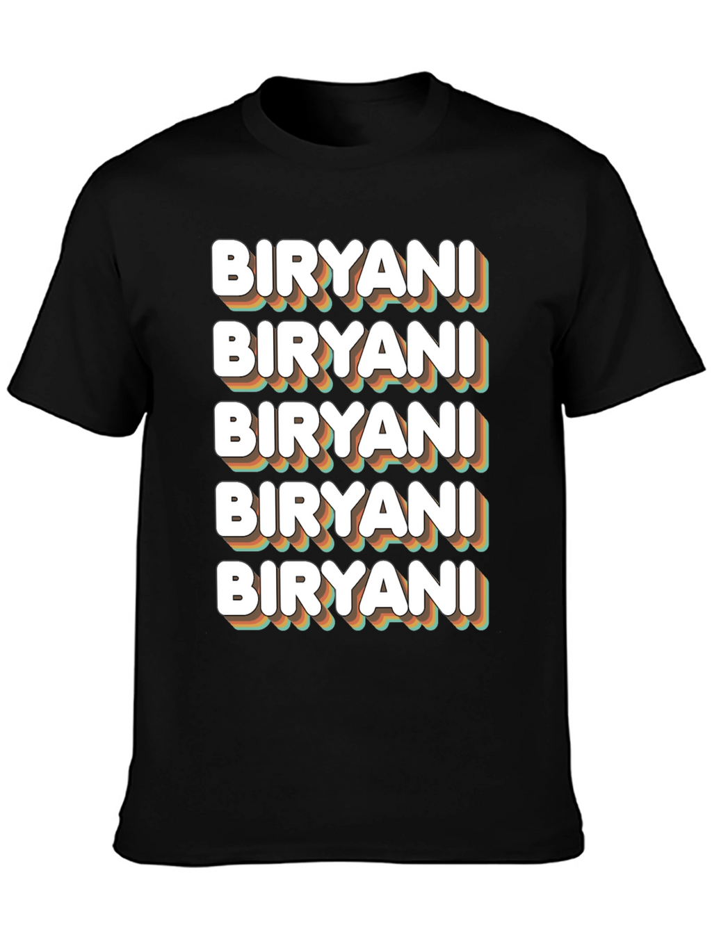 Biryani Lover T-Shirt - Retro Style