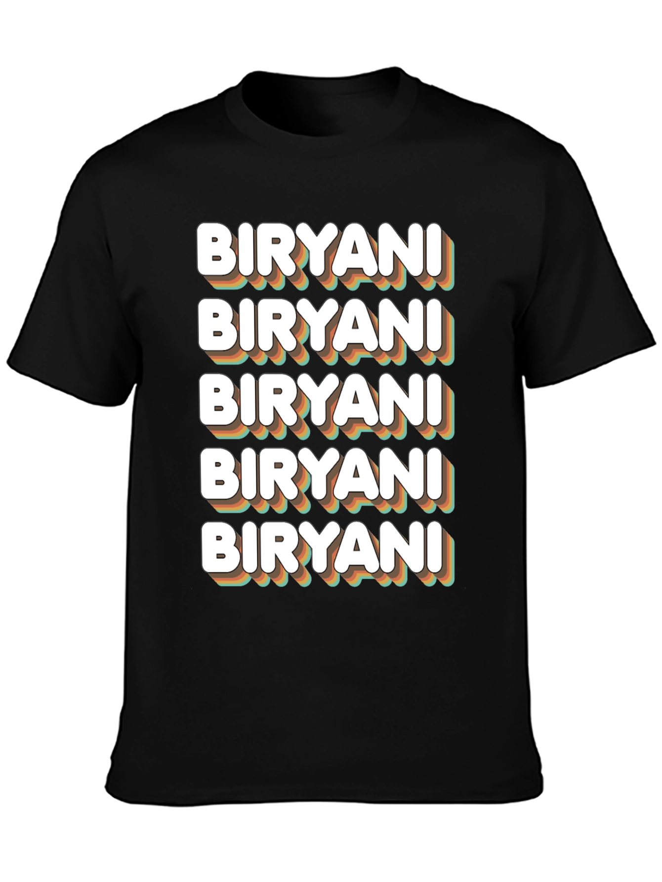 Biryani Lover T-Shirt - Retro Style