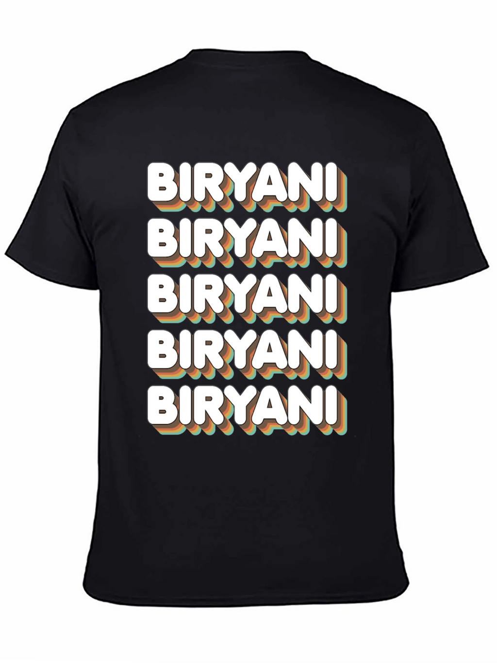 Biryani Lover T-Shirt - Retro Style