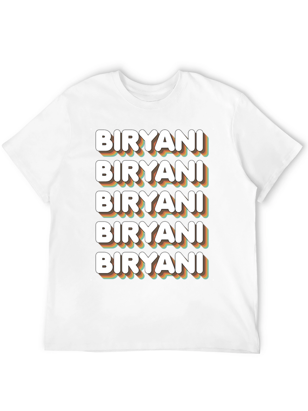 Biryani Lover T-Shirt - Retro Style