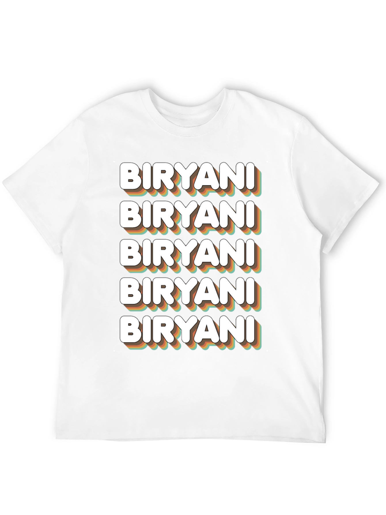 Biryani Lover T-Shirt - Retro Style