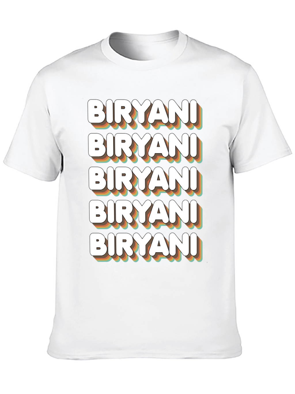 Biryani Lover T-Shirt - Retro Style