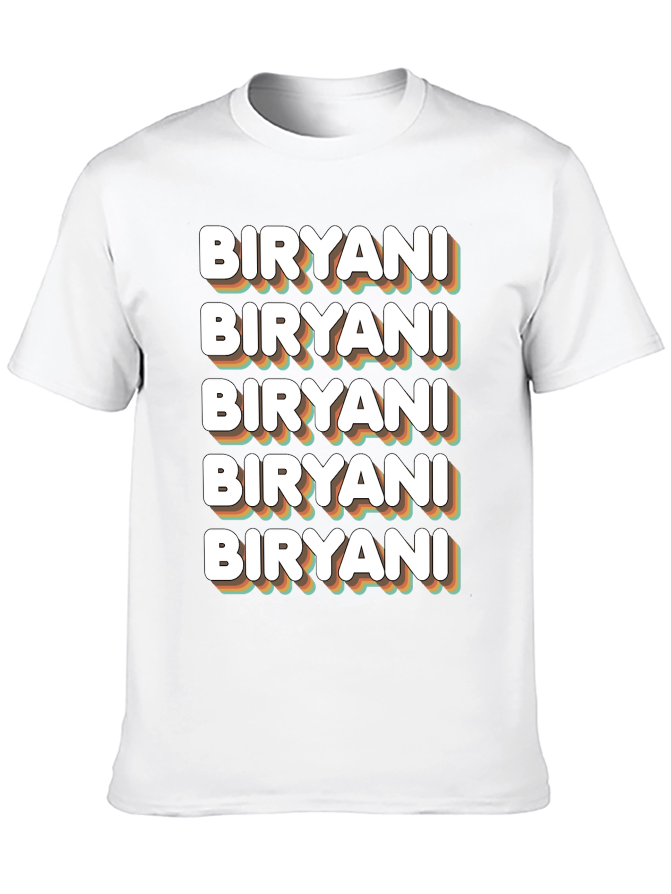 Biryani Lover T-Shirt - Retro Style