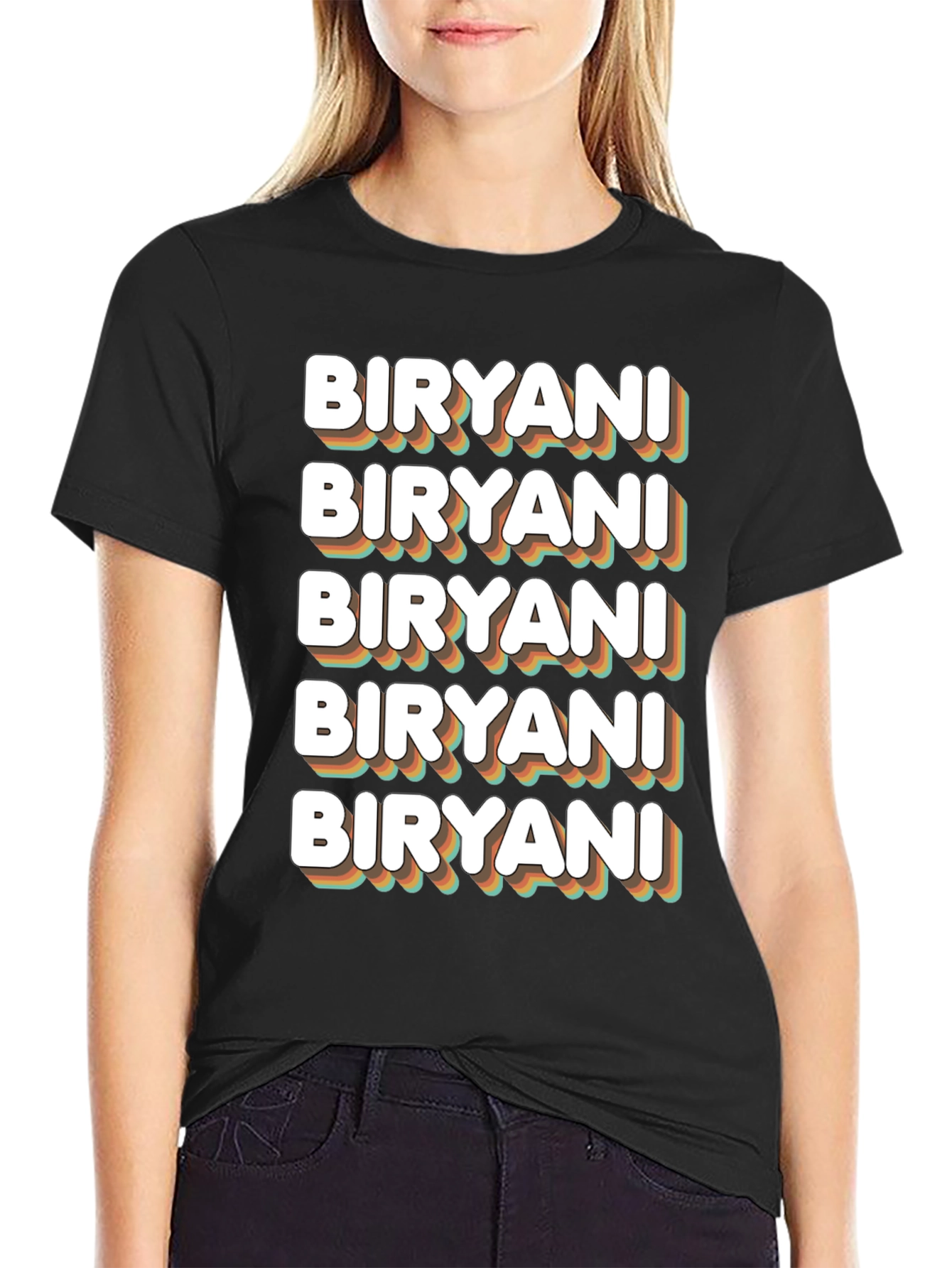 Biryani Lover T-Shirt - Retro Style