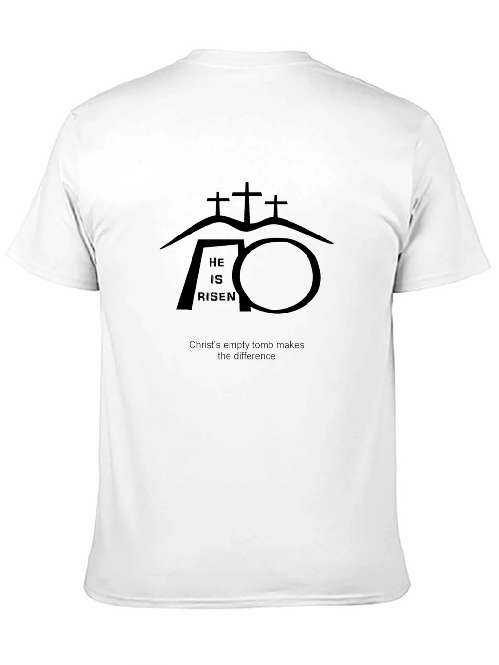 He Is Risen Christian Graphic T-Shirt