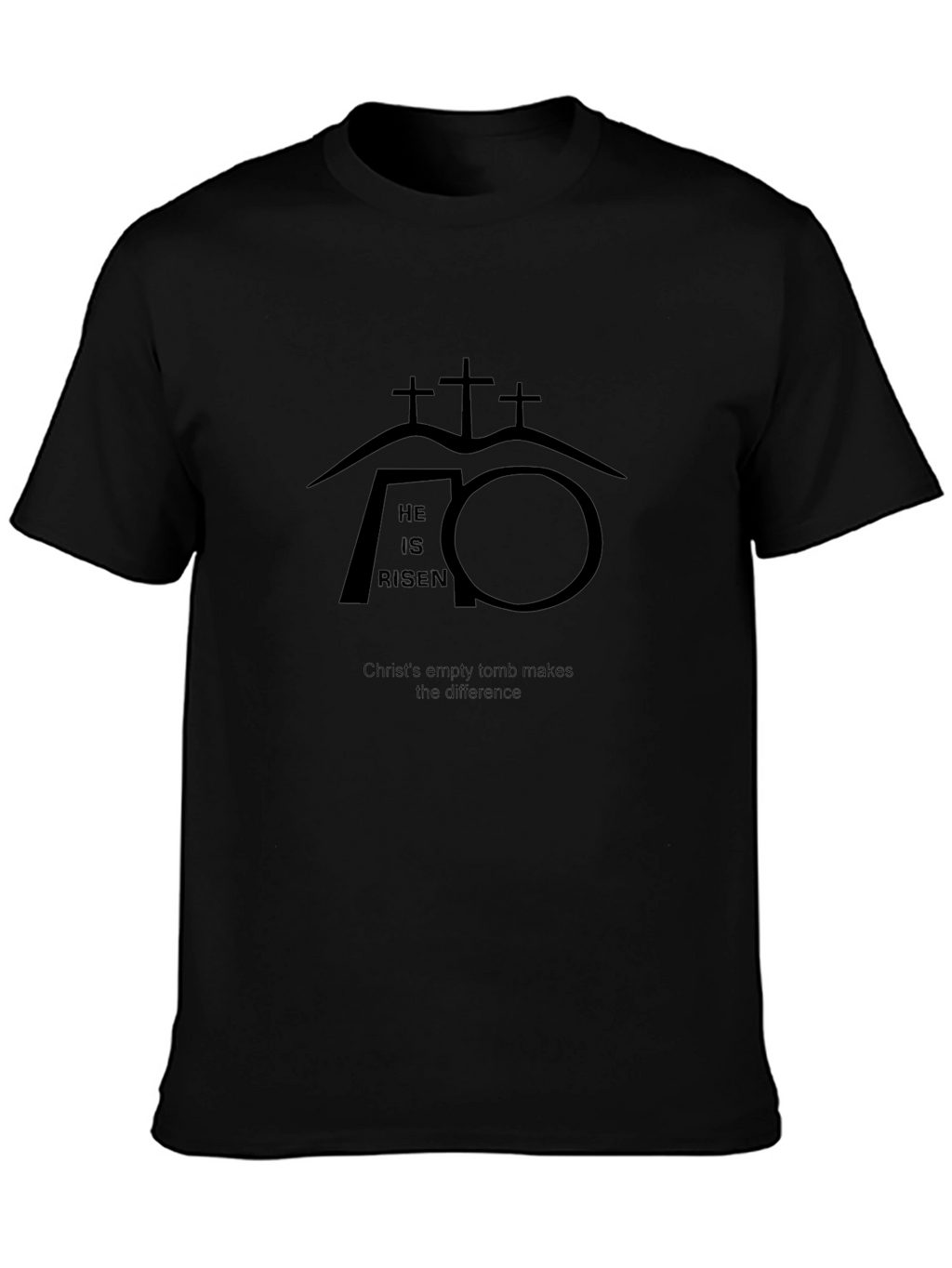 He Is Risen Christian Graphic T-Shirt