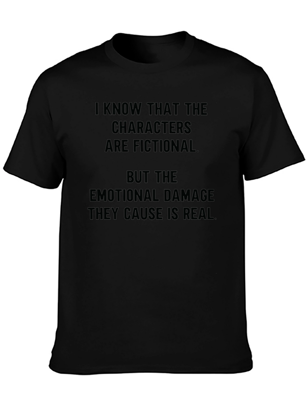 Fictional Characters Emotional Damage T-Shirt