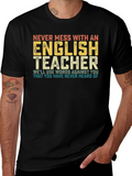 English Teacher Funny Graphic T-Shirt