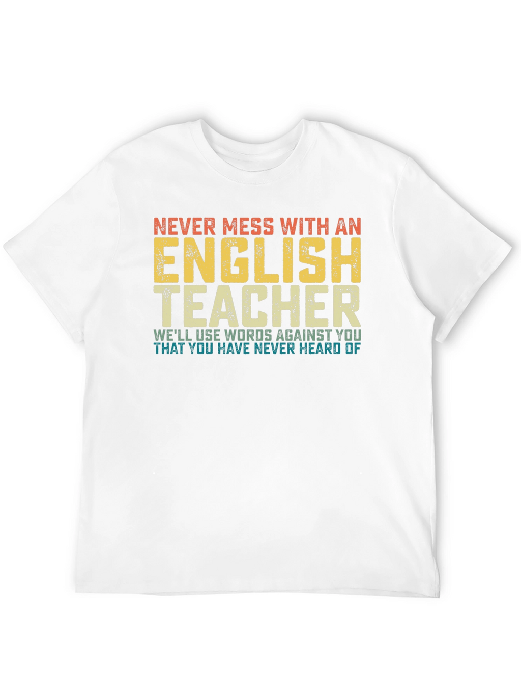 English Teacher Funny Graphic T-Shirt