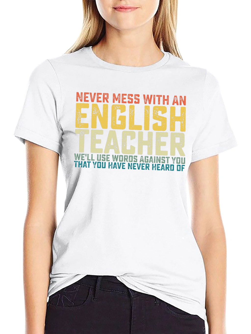 English Teacher Funny Graphic T-Shirt