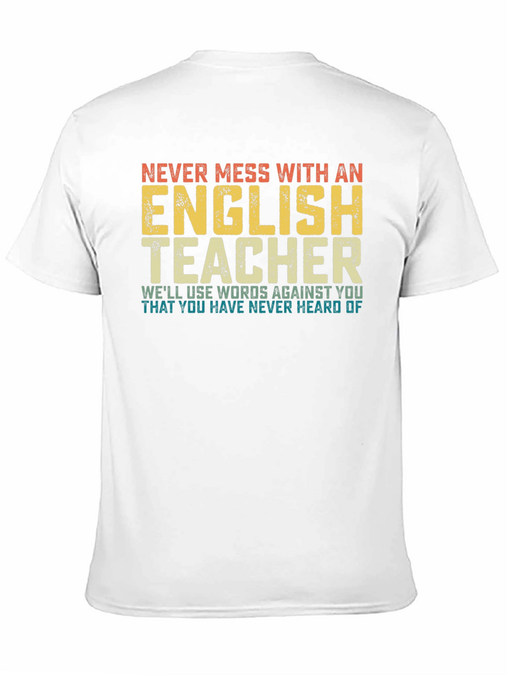 English Teacher Funny Graphic T-Shirt