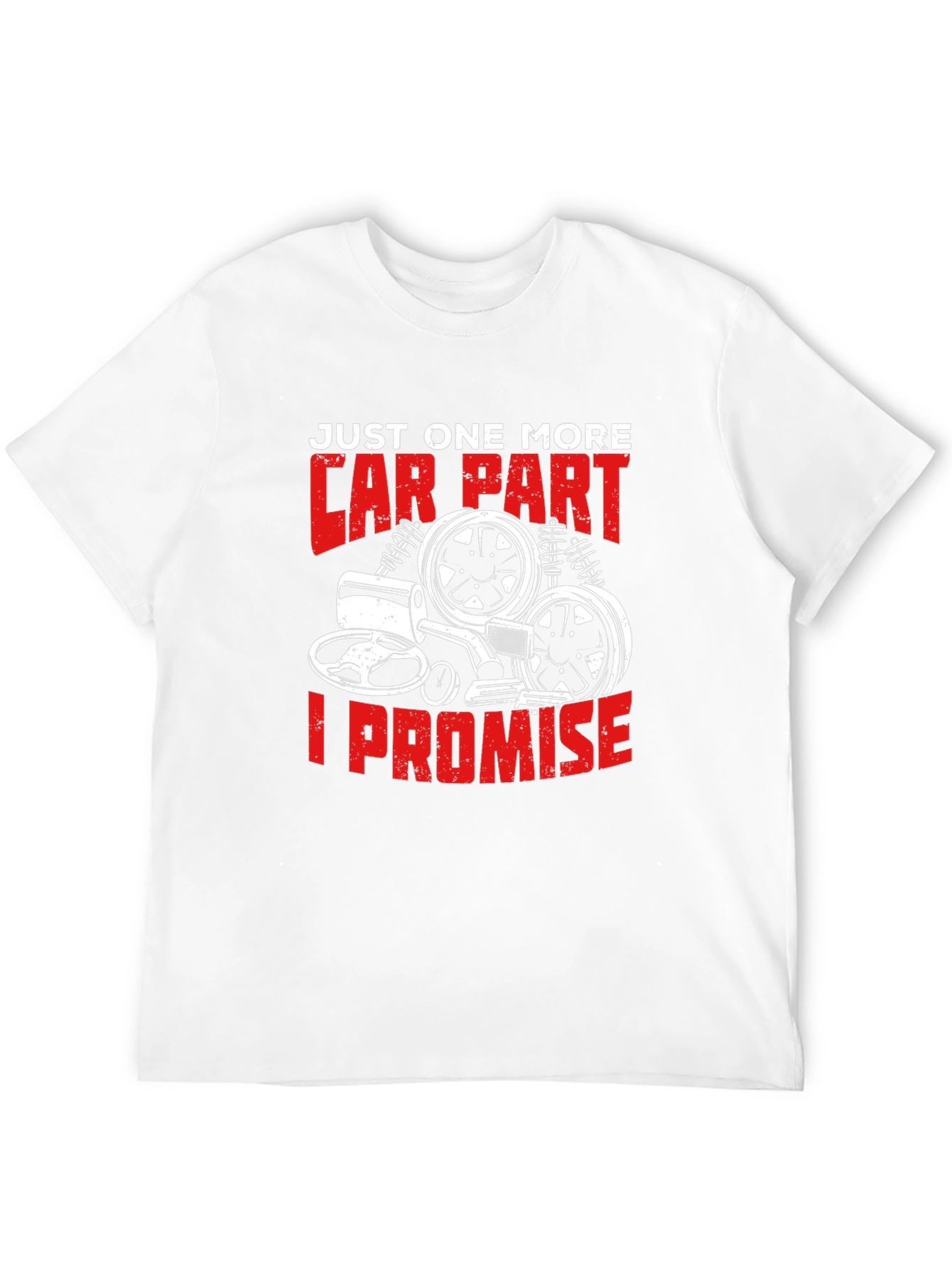 Car Part Promise Graphic Tee - Black