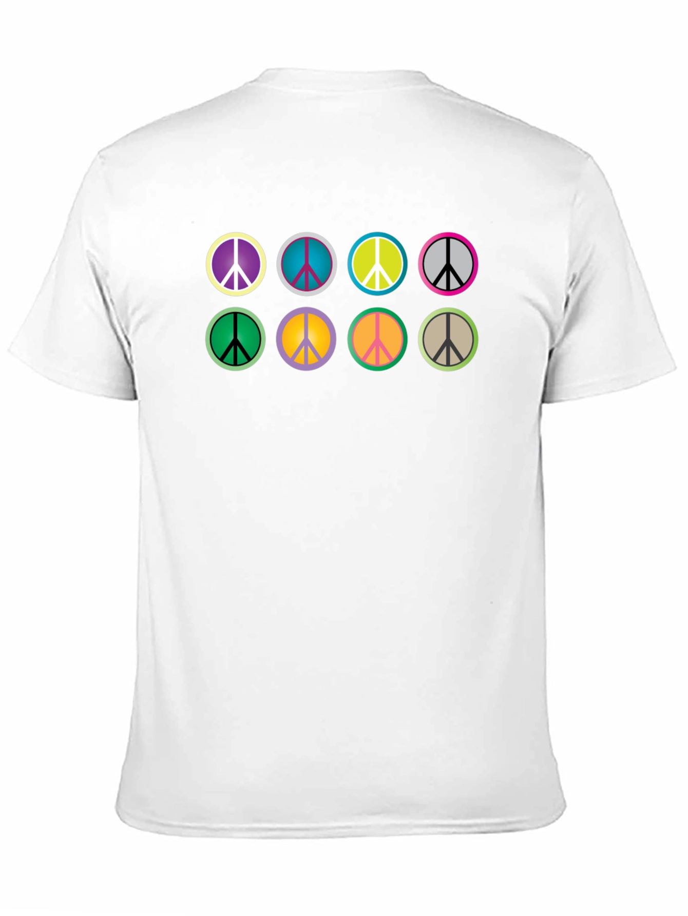 Peace Sign Graphic T-Shirt - Retro Style