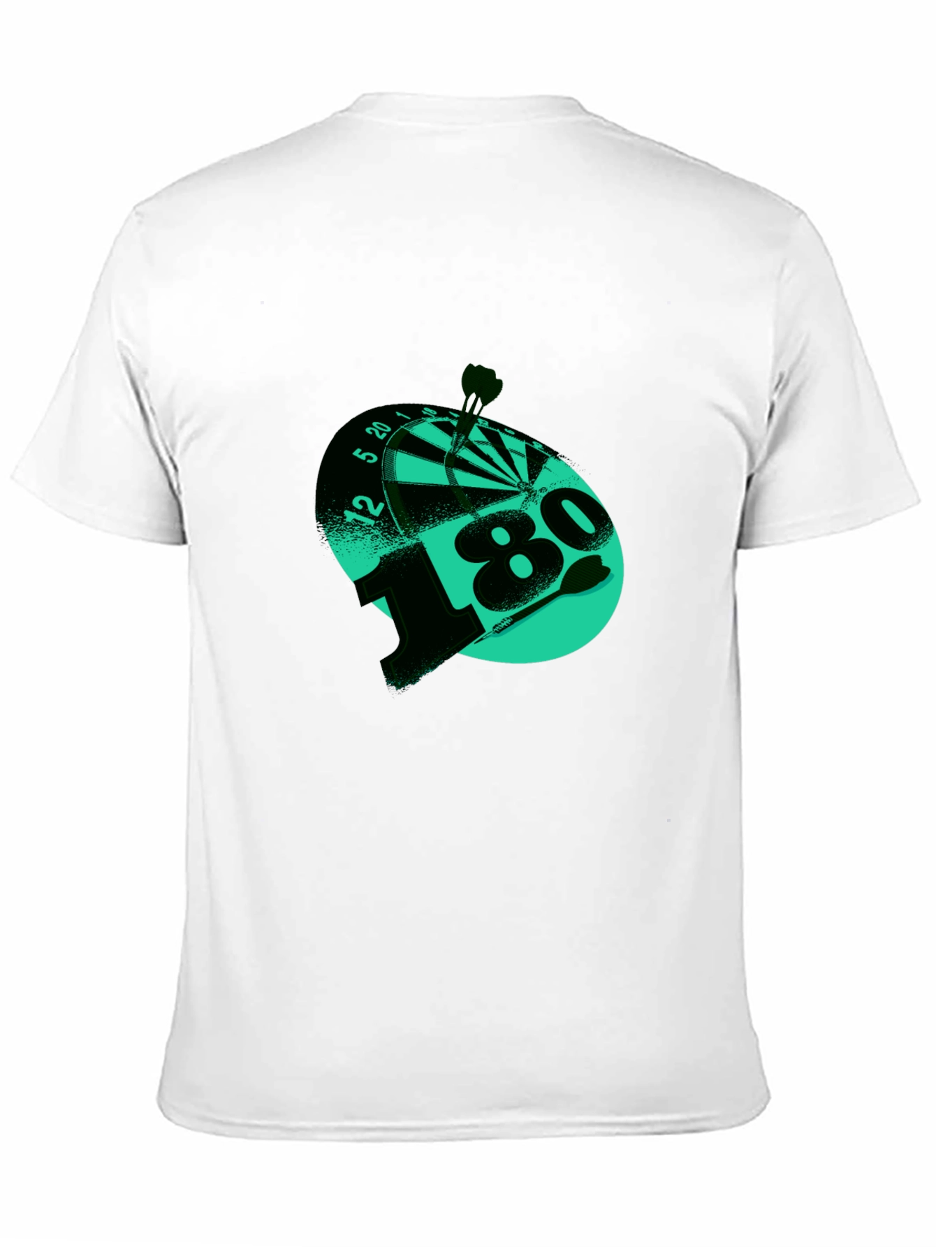 180 Darts T-Shirt - Target Bullseye Tee