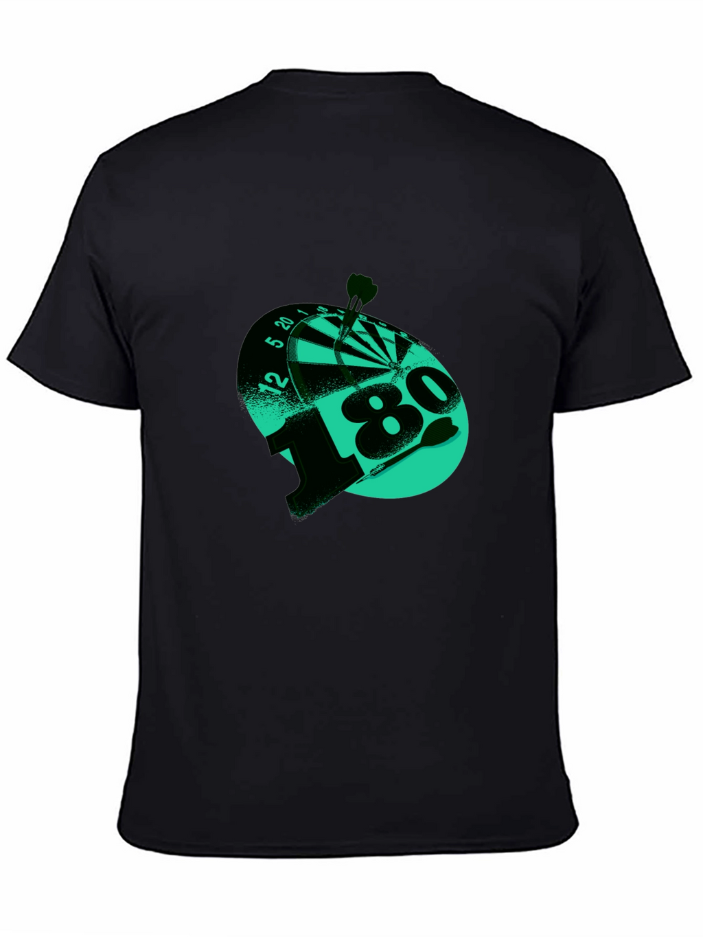 180 Darts T-Shirt - Target Bullseye Tee