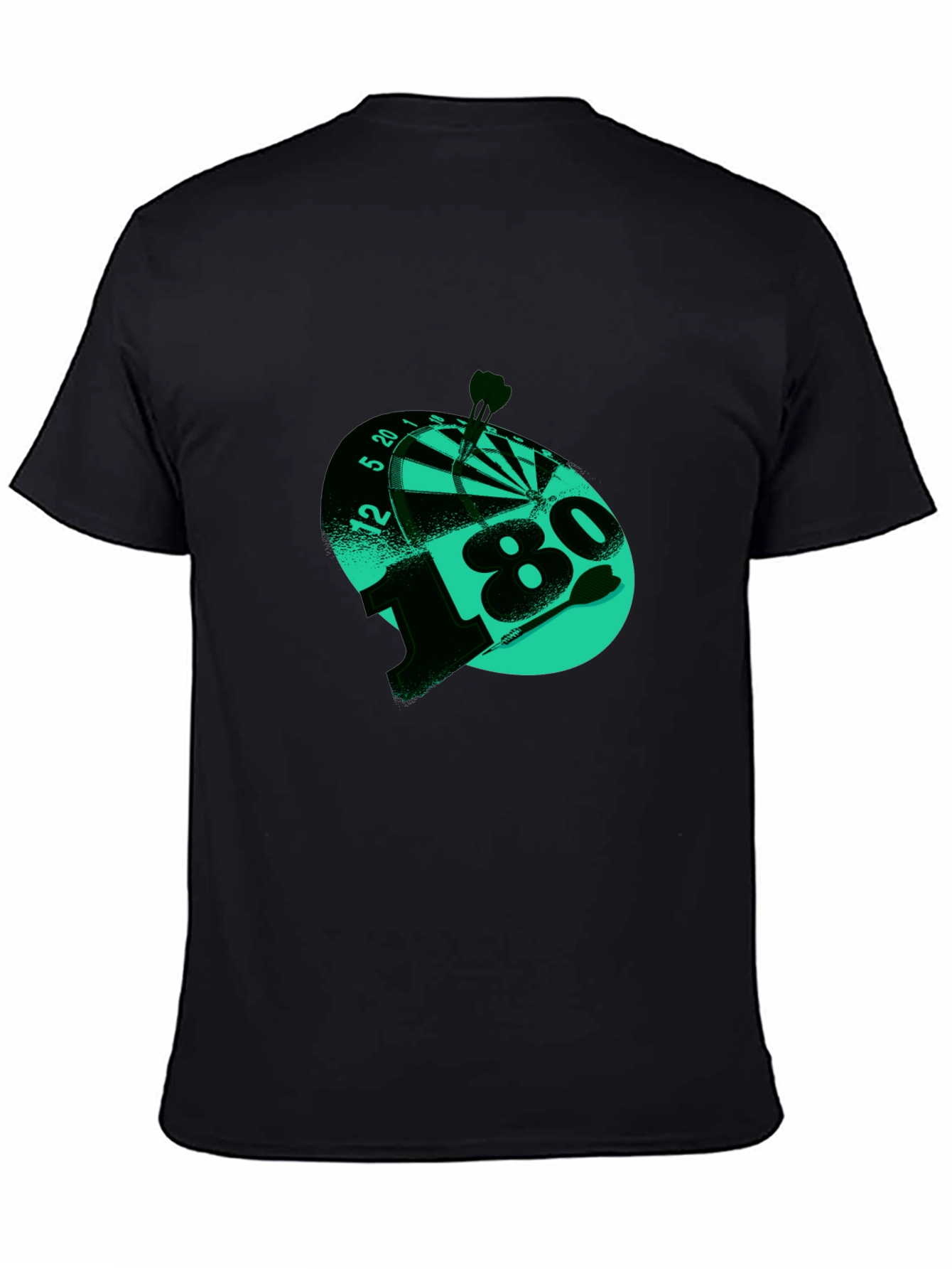 180 Darts T-Shirt - Target Bullseye Tee