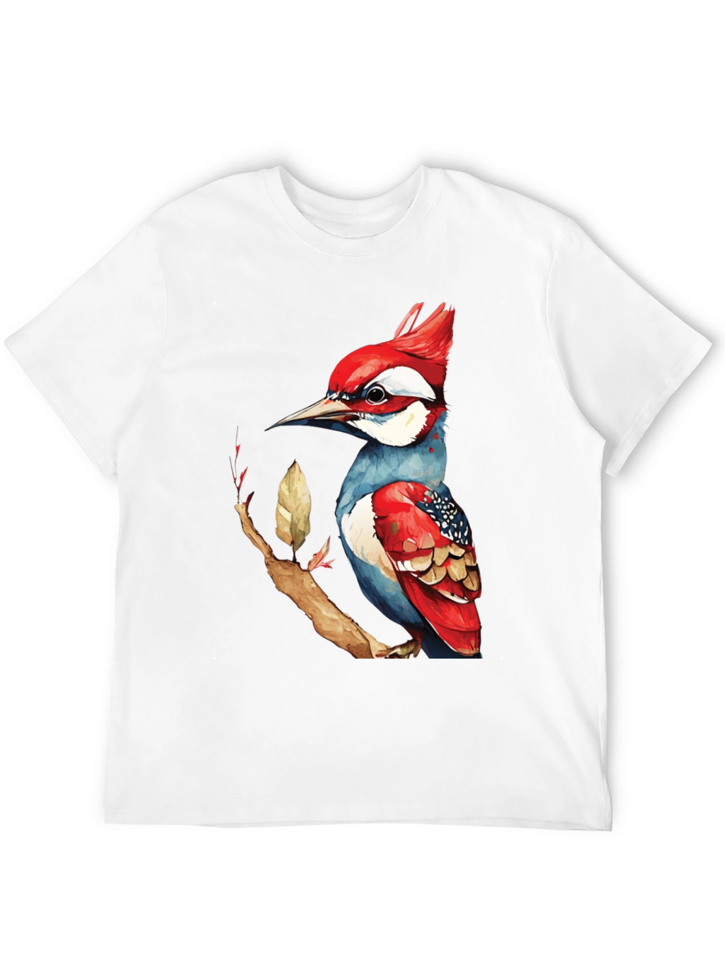 Unique Bird Graphic Tee - Stylish Mens T-Shirt