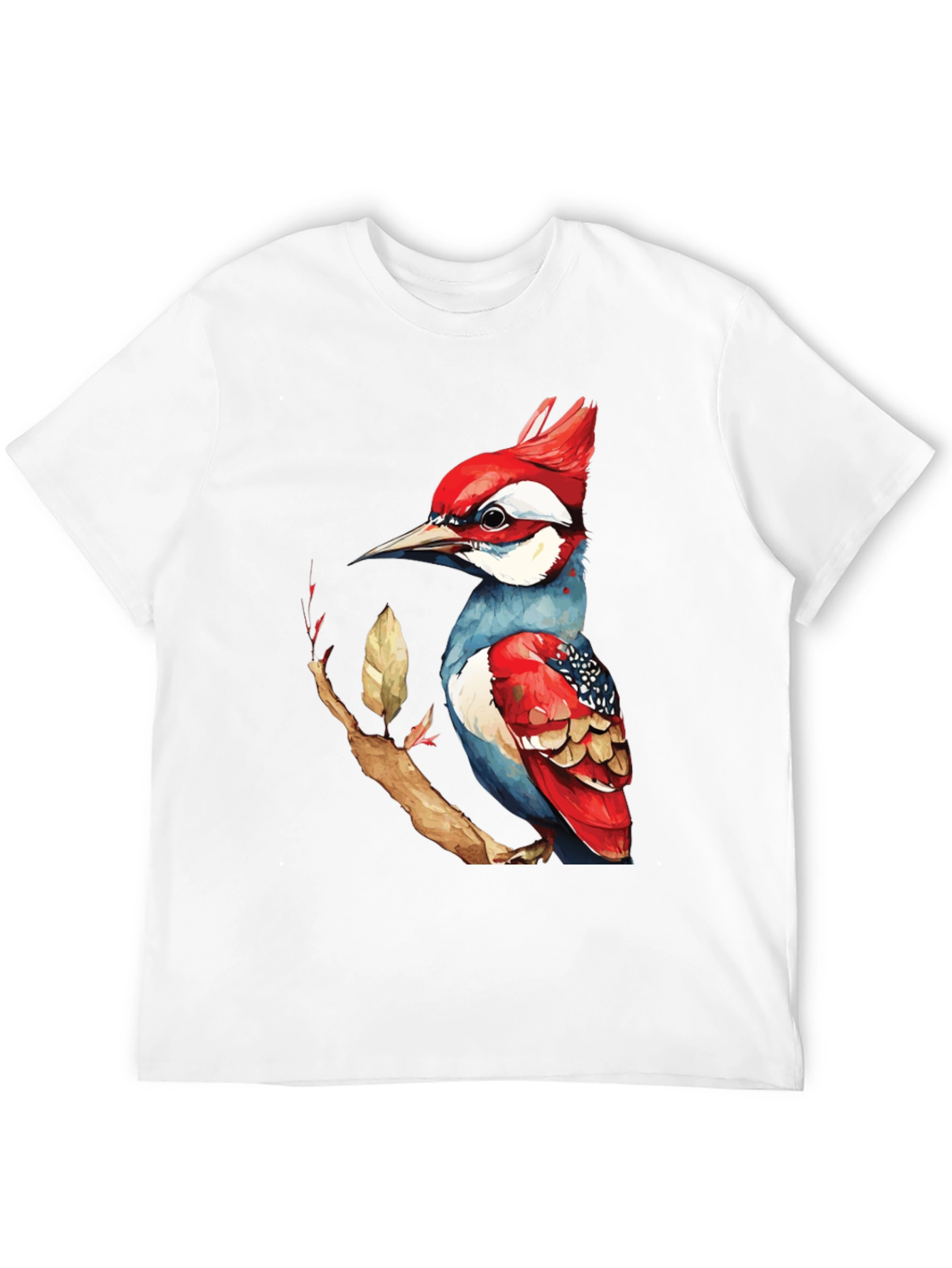 Unique Bird Graphic Tee - Stylish Mens T-Shirt