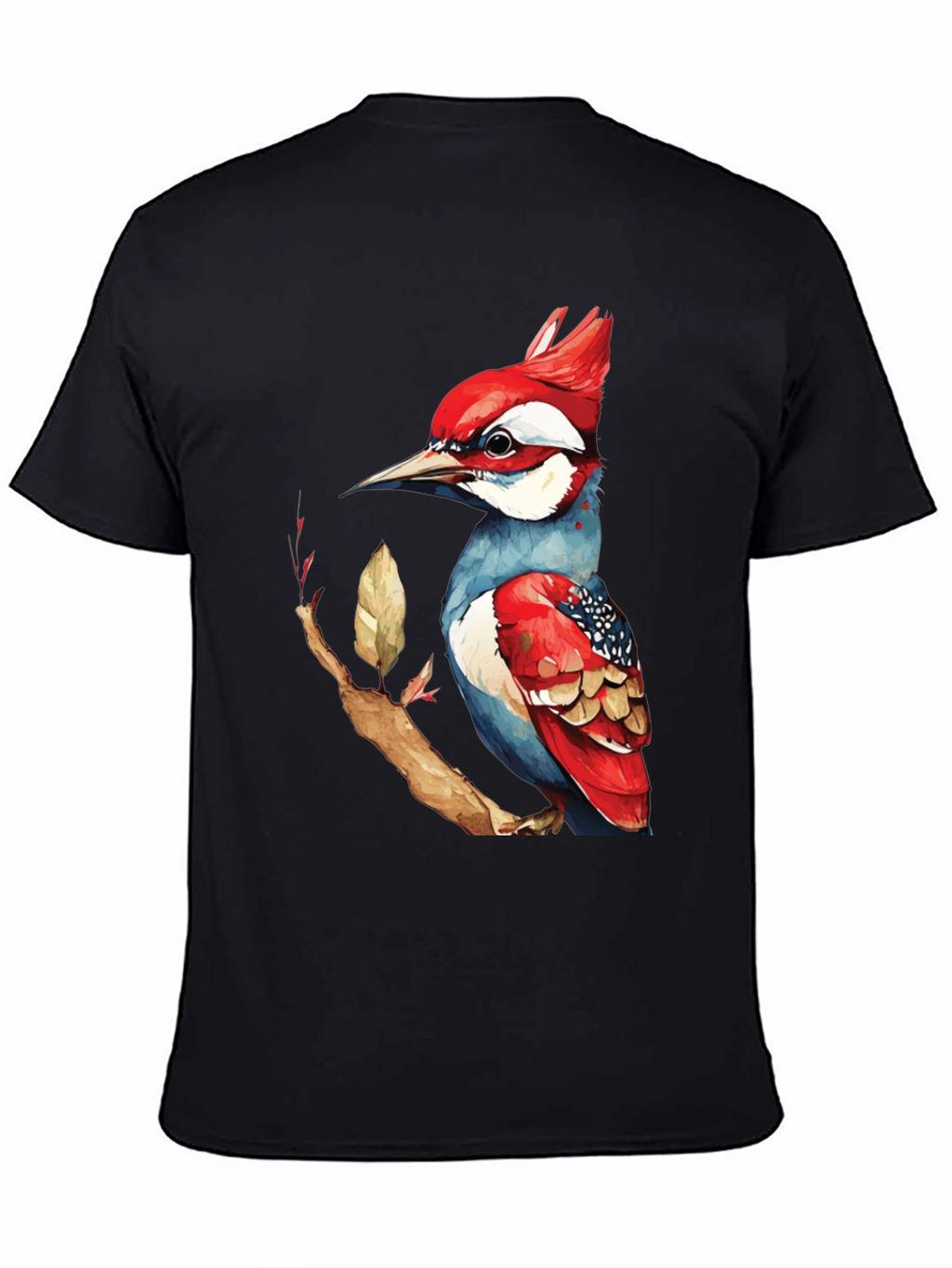 Unique Bird Graphic Tee - Stylish Mens T-Shirt
