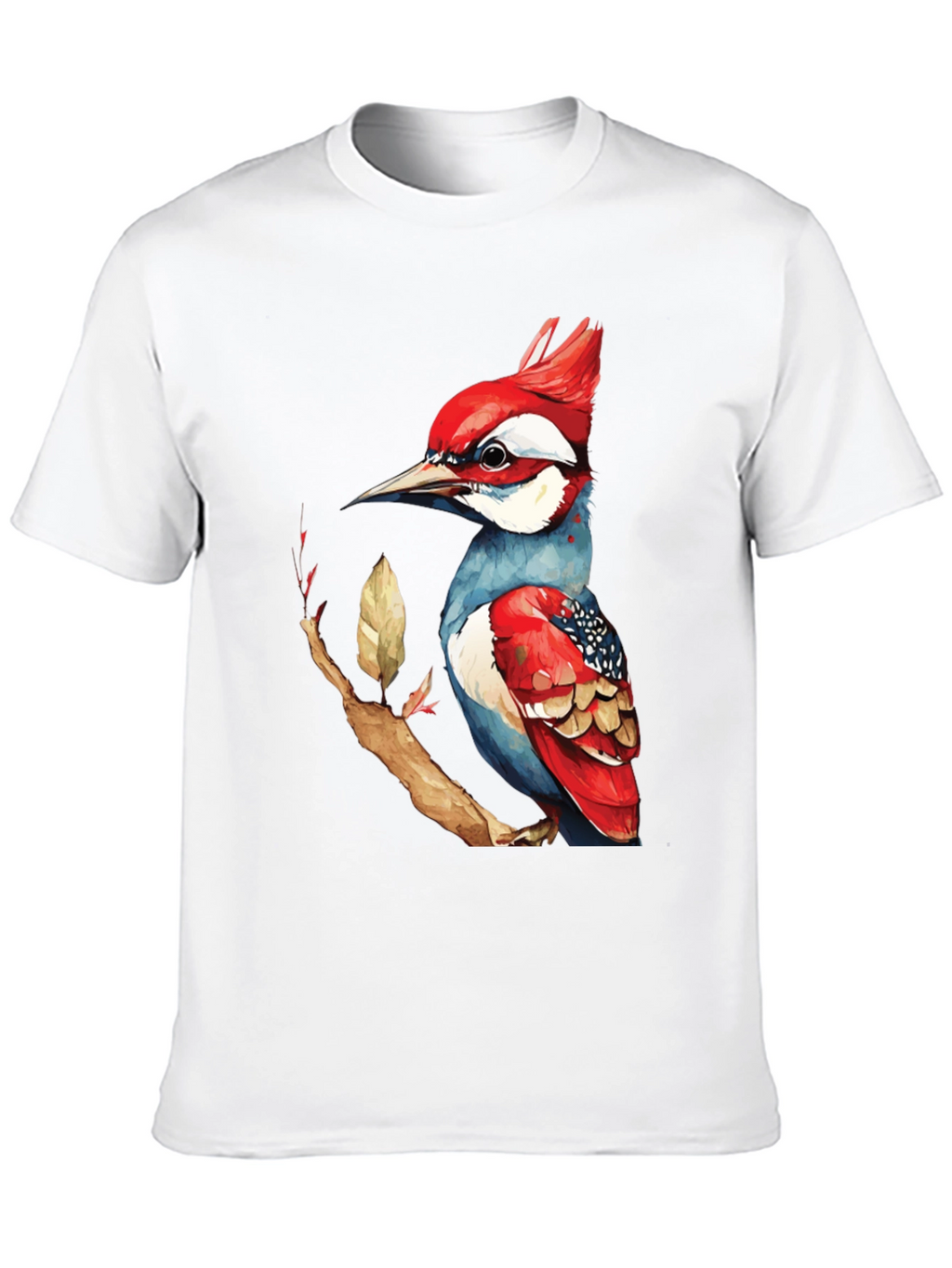 Unique Bird Graphic Tee - Stylish Mens T-Shirt