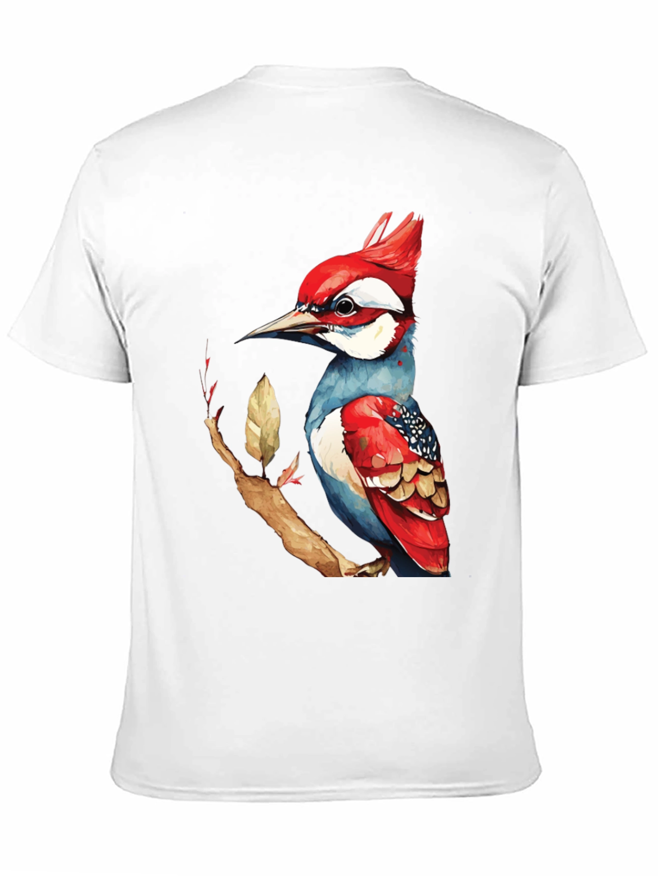 Unique Bird Graphic Tee - Stylish Mens T-Shirt