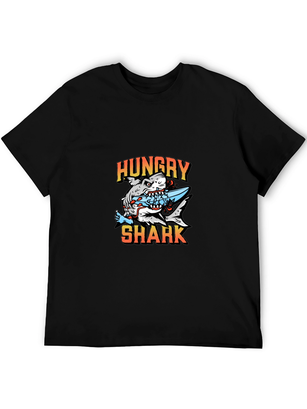 Hungry Shark Graphic T-Shirt - Unisex