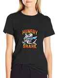Hungry Shark Graphic T-Shirt - Unisex