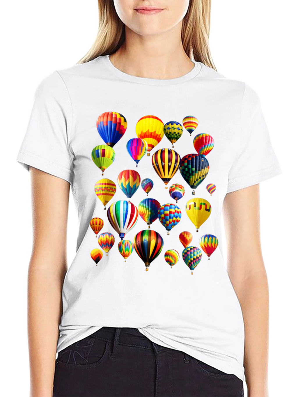 Balloon Print T-Shirt - Vibrant & Fun