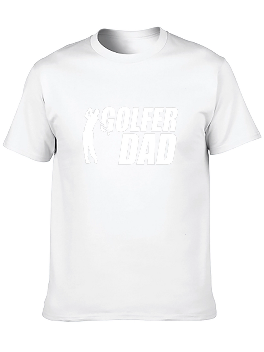 Golfer Dad Graphic T-Shirt - Black
