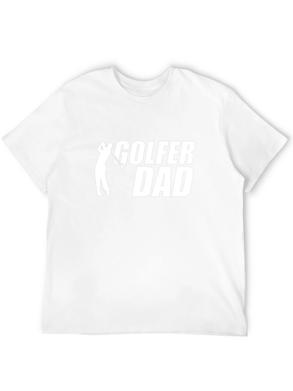 Golfer Dad Graphic T-Shirt - Black