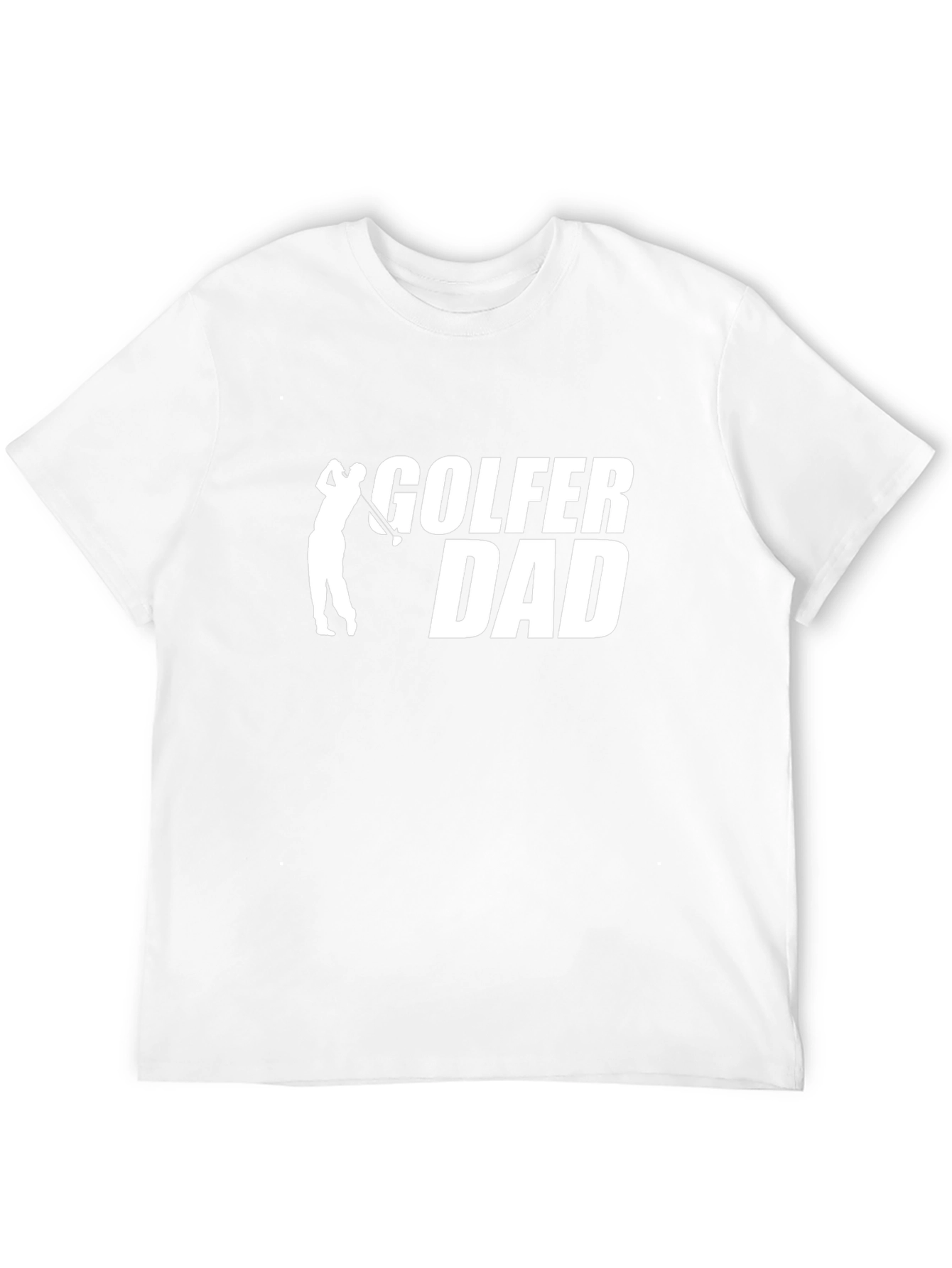 Golfer Dad Graphic T-Shirt - Black