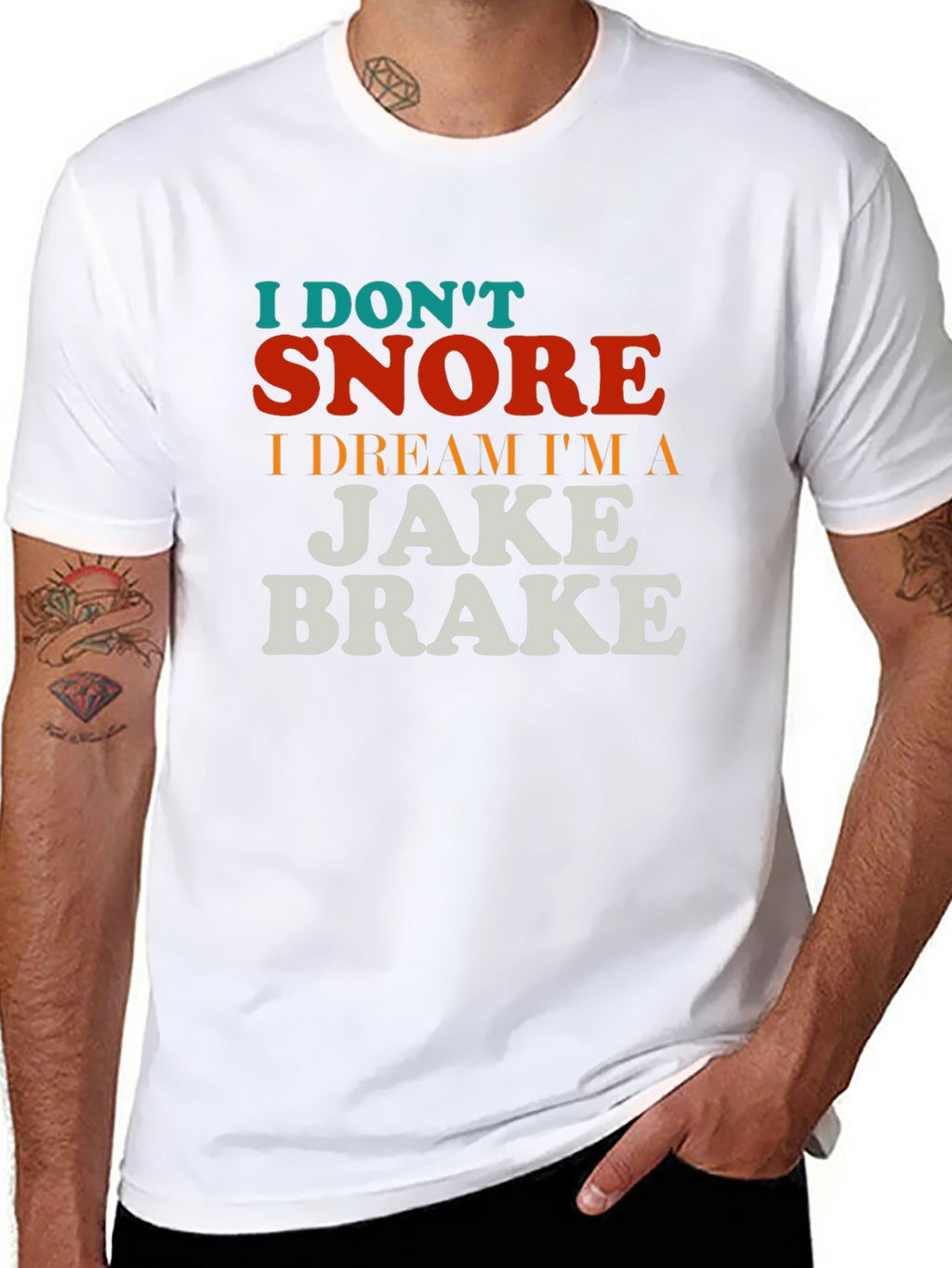 I Dont Snore T-Shirt - Funny Trucker Tee