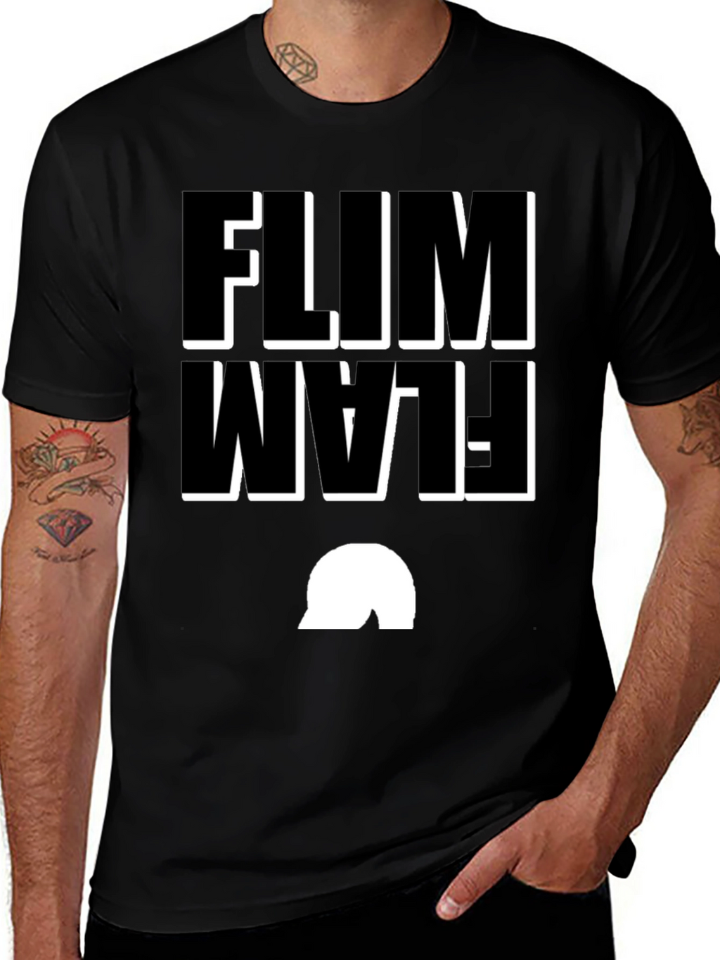 Flim Flam Funny Novelty Graphic T-Shirt