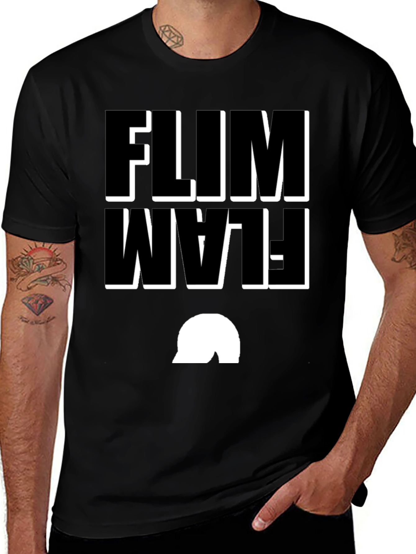 Flim Flam Funny Novelty Graphic T-Shirt