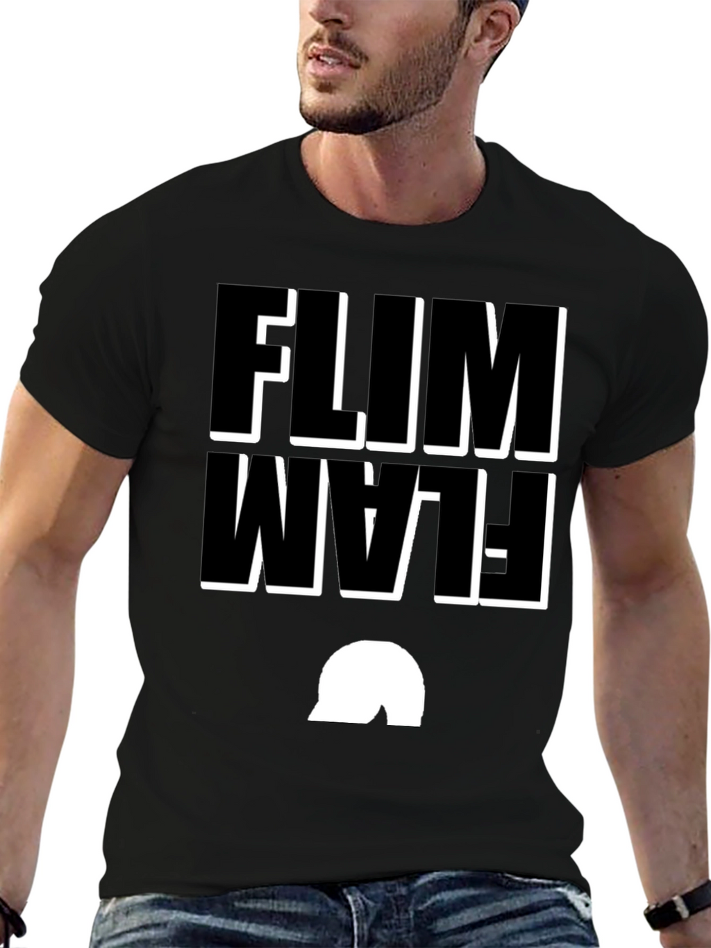 Flim Flam Funny Novelty Graphic T-Shirt