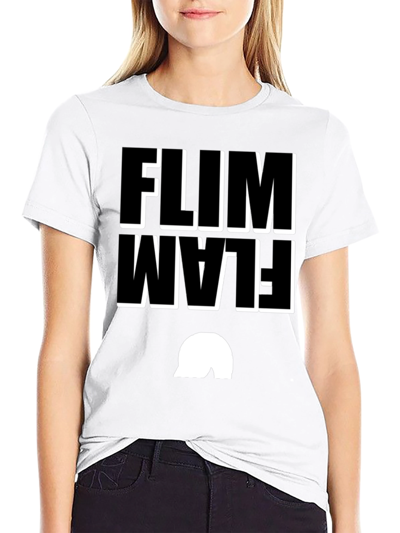 Flim Flam Funny Novelty Graphic T-Shirt