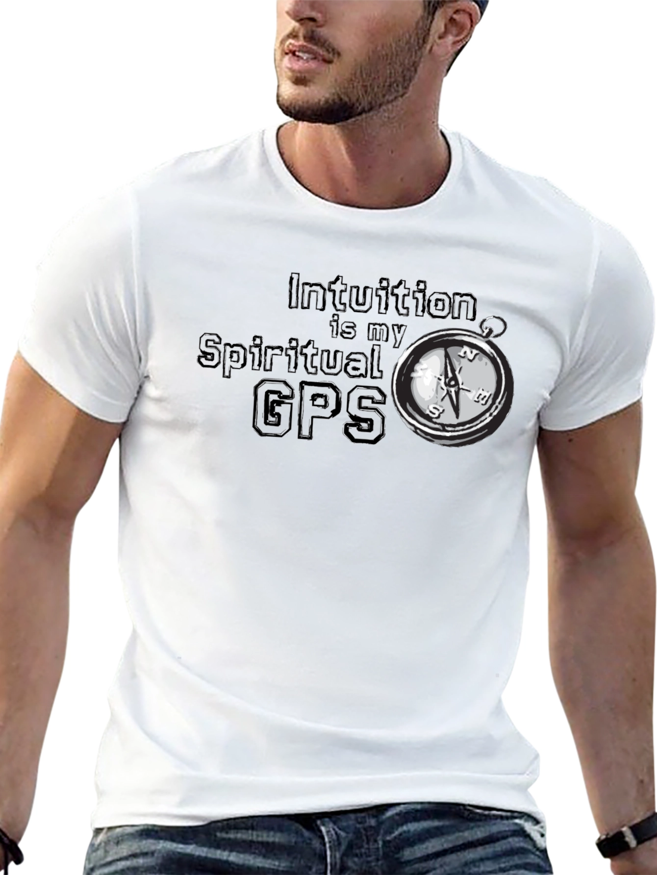 Intuition is My Spiritual GPS T-Shirt
