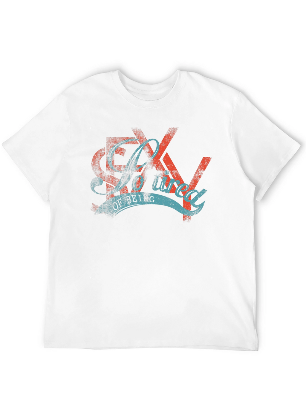 Soured of Being Graphic Tee - Distressed Design
