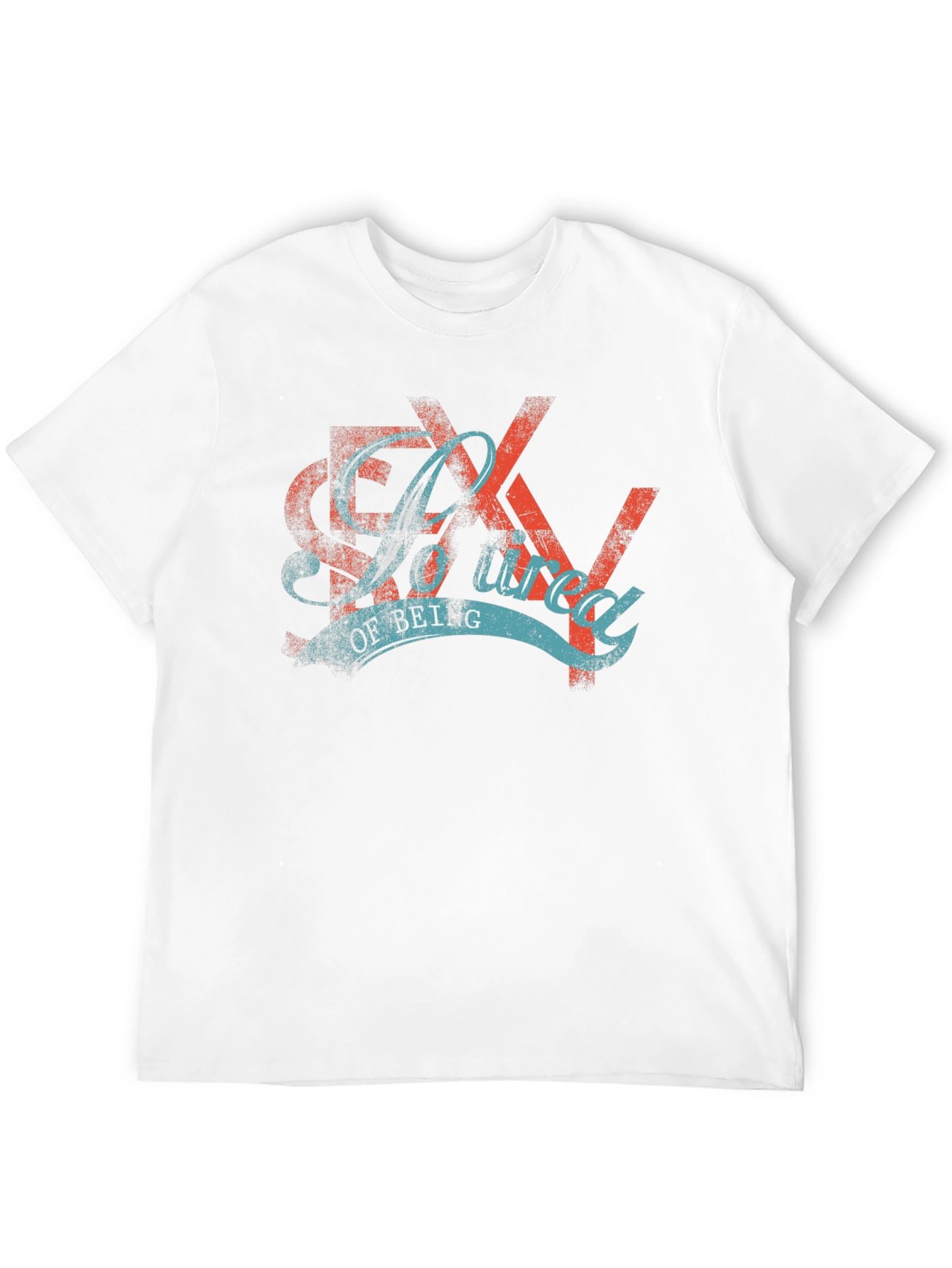 Soured of Being Graphic Tee - Distressed Design