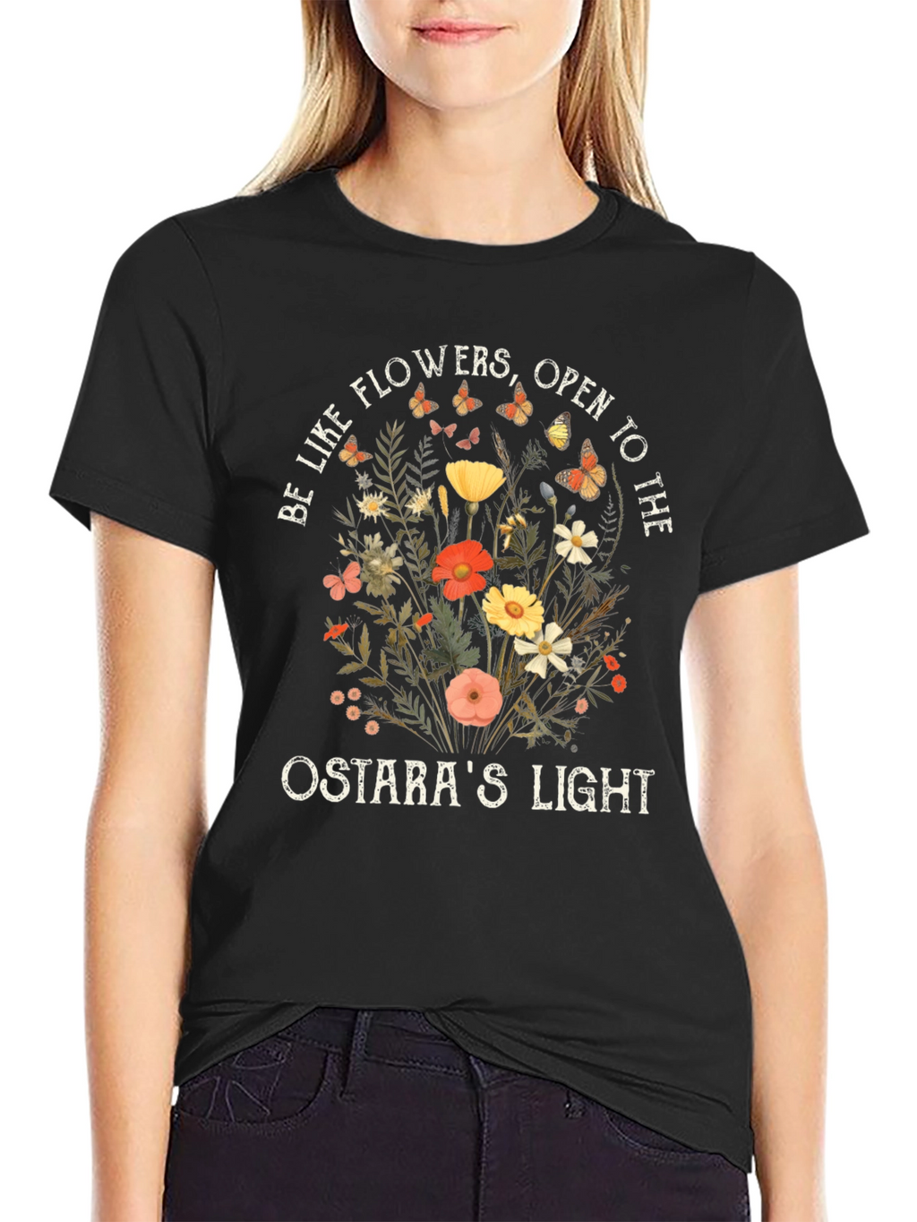 Floral Ostaras Light Graphic Tee