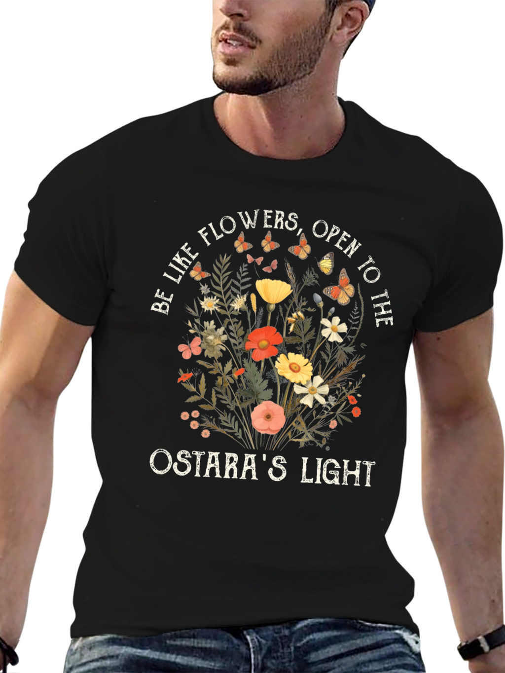 Floral Ostaras Light Graphic Tee