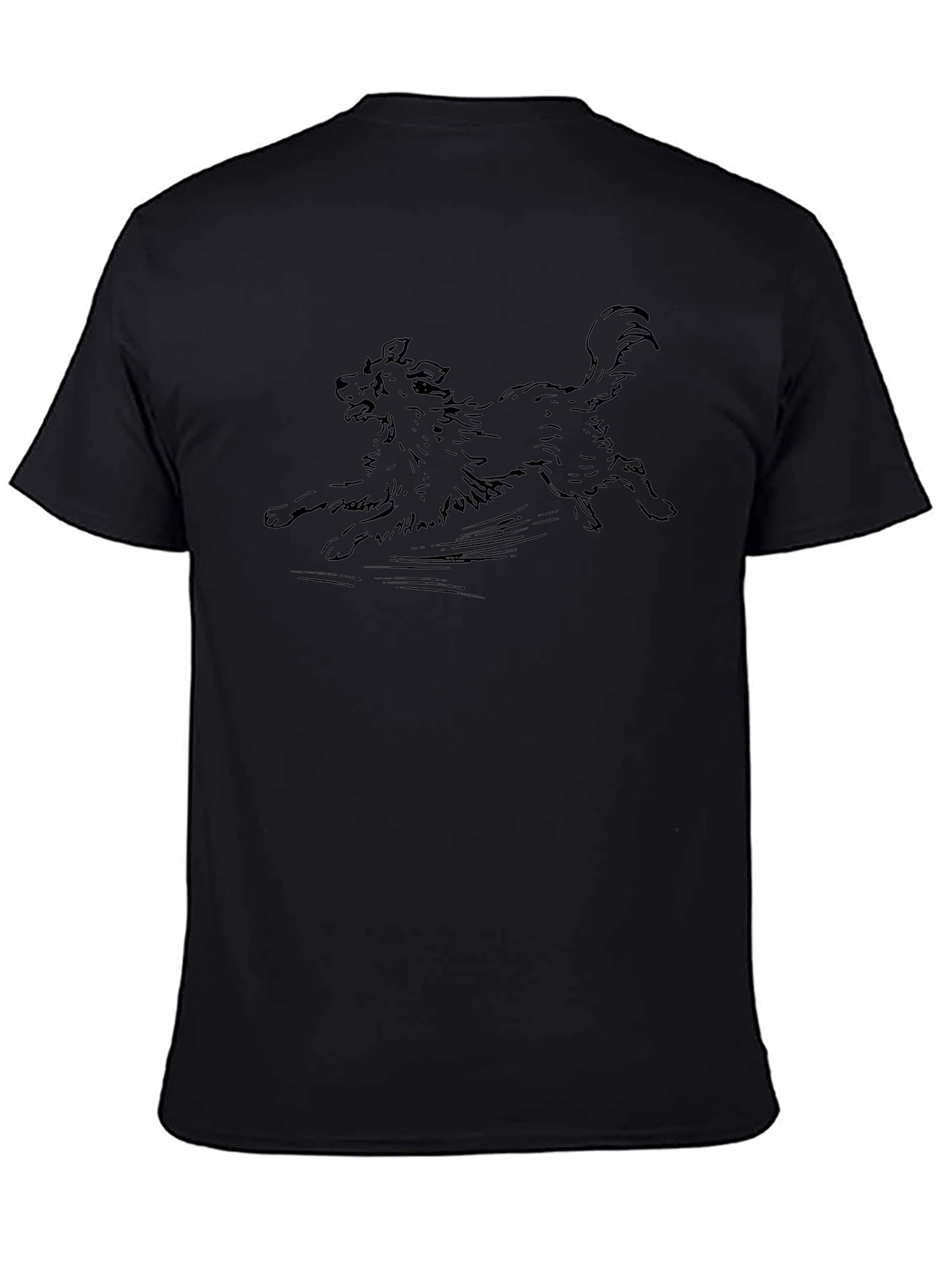 Black Dog Graphic Tee - Unisex
