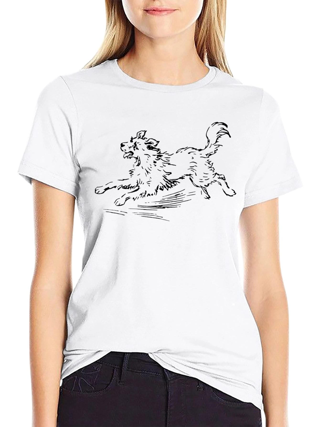 Black Dog Graphic Tee - Unisex