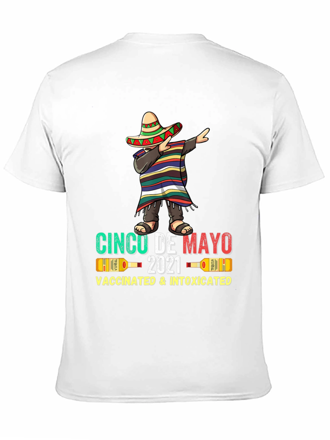 Cinco De Mayo Vaccinated & Intoxicated T-Shirt