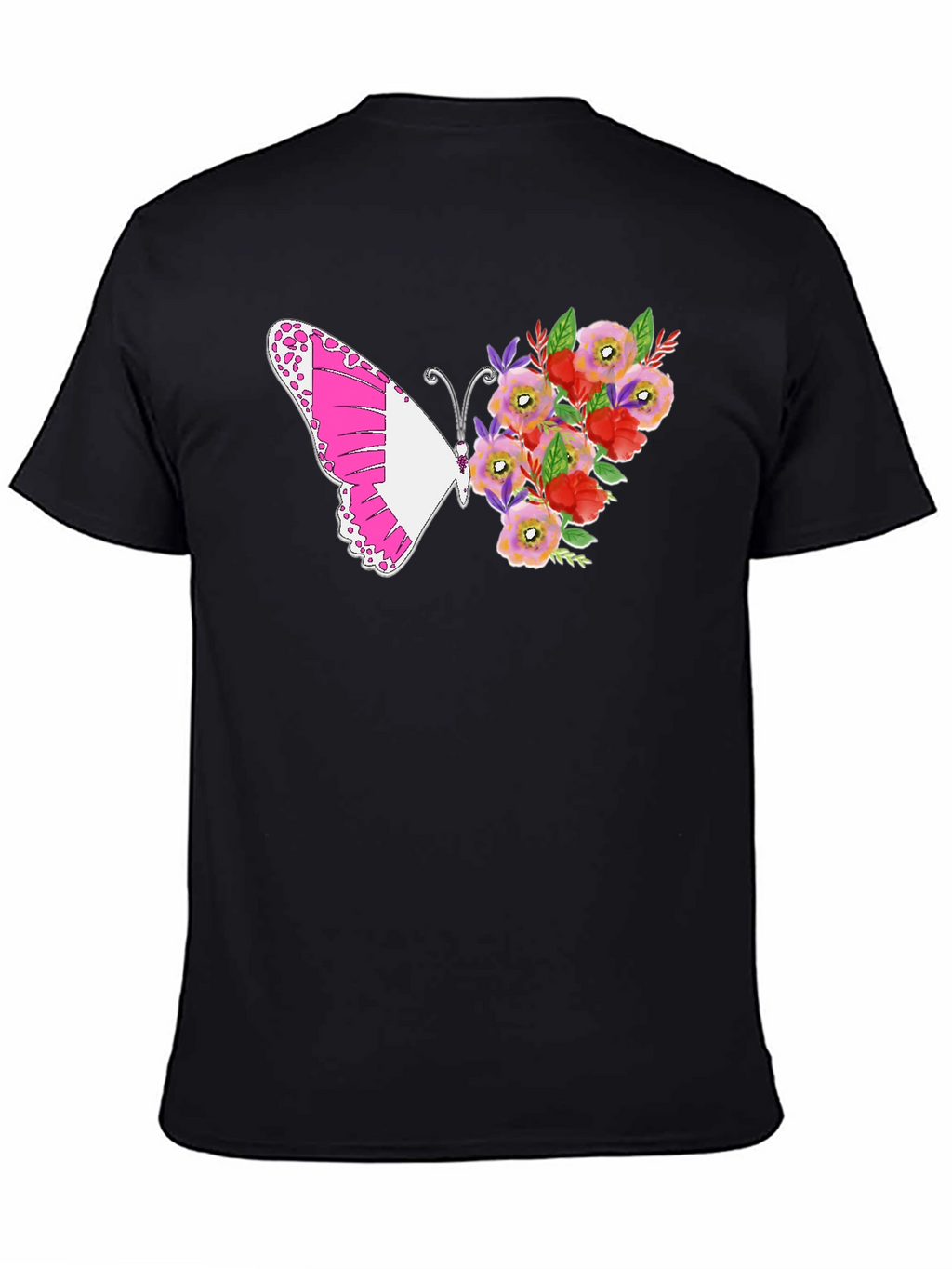 Butterfly Floral Print Tee