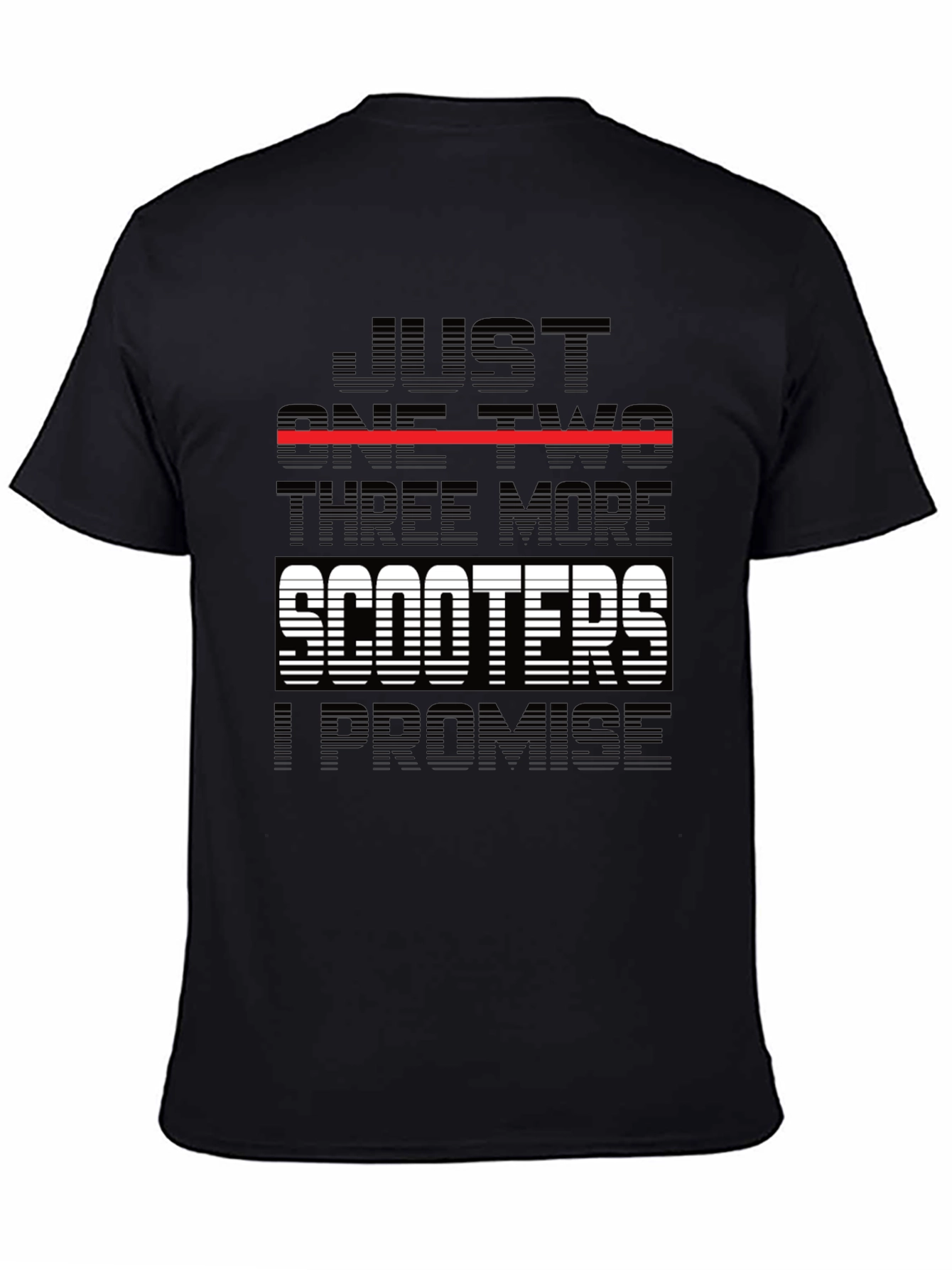 Just One Two Three More Scooters T-Shirt