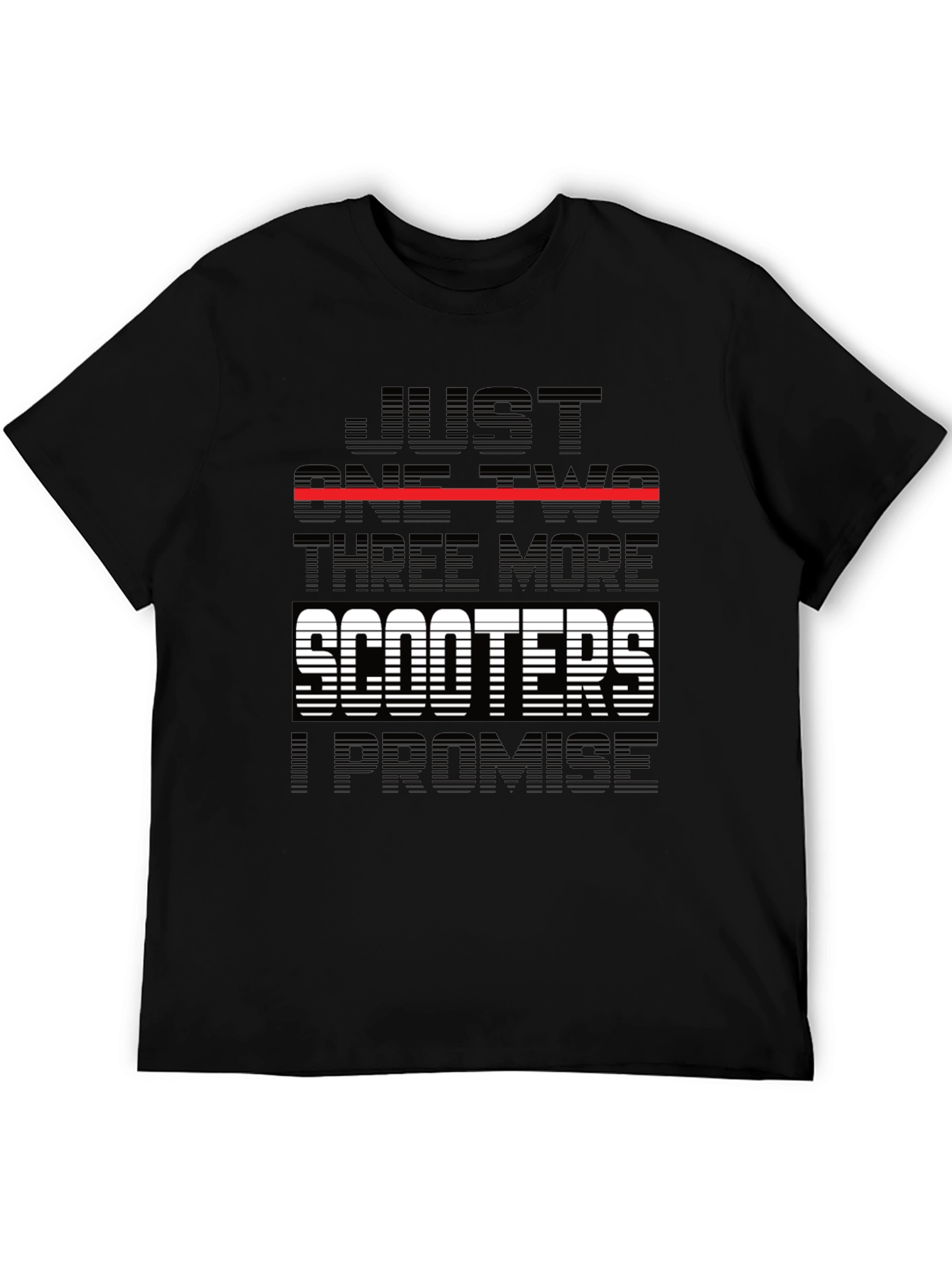 Just One Two Three More Scooters T-Shirt