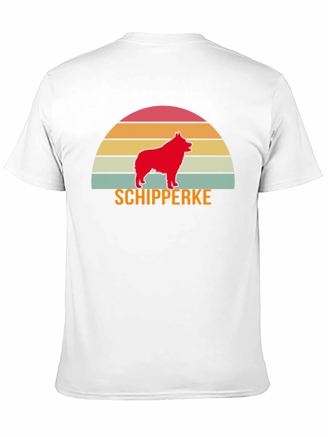 Schipperke Dog Sunset T-Shirt