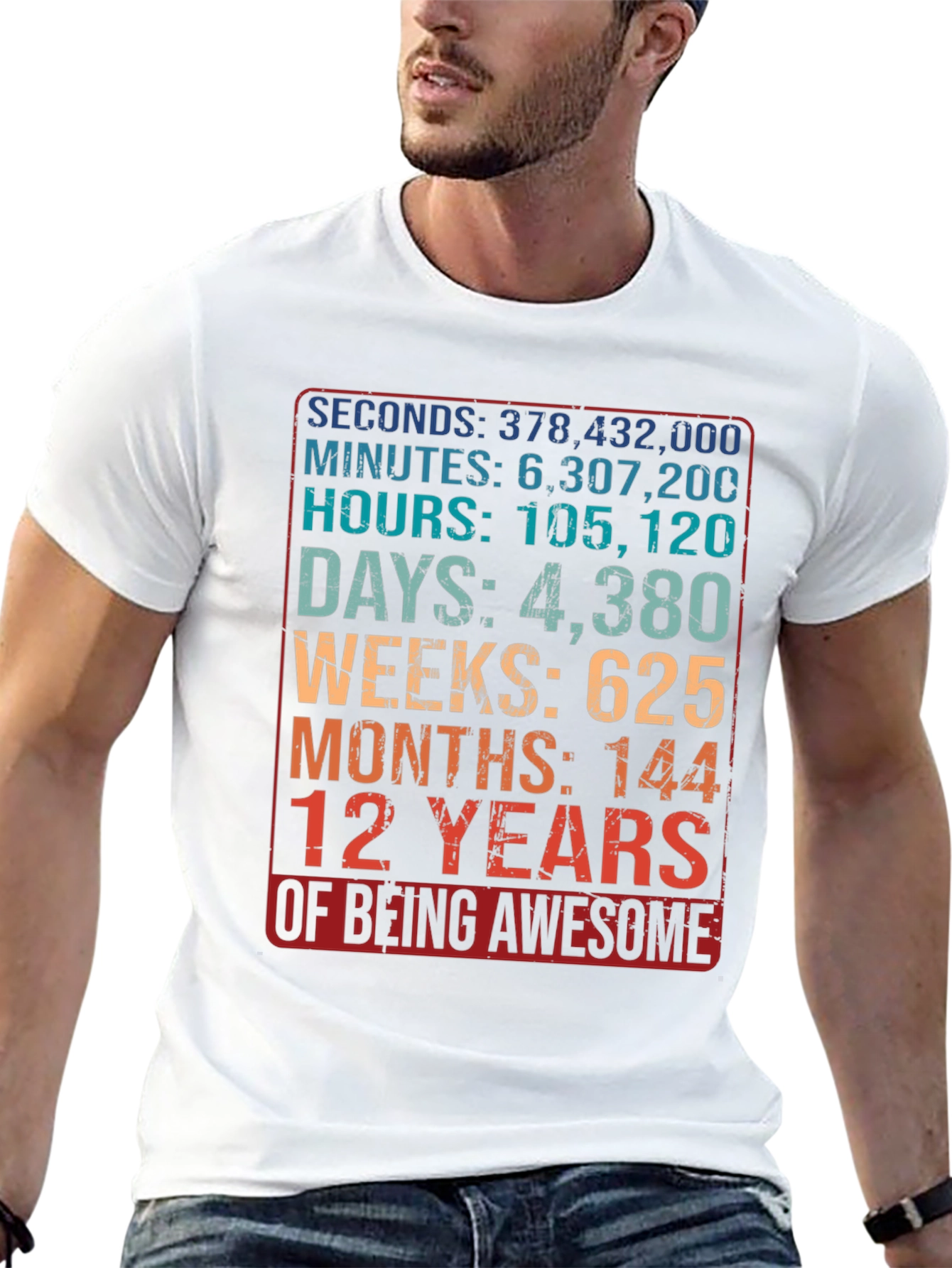 12 Years of Being Awesome Graphic Tee